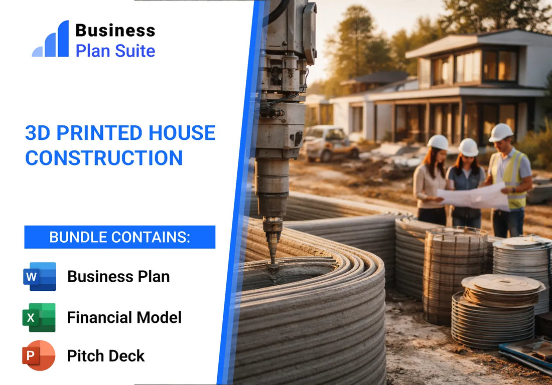 3D Printed House Construction Financial Model