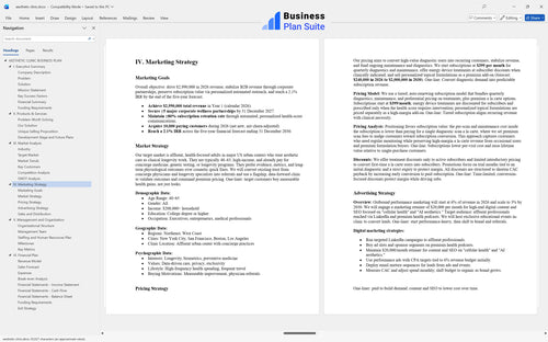 aesthetic clinic business plan marketing strategy bpt