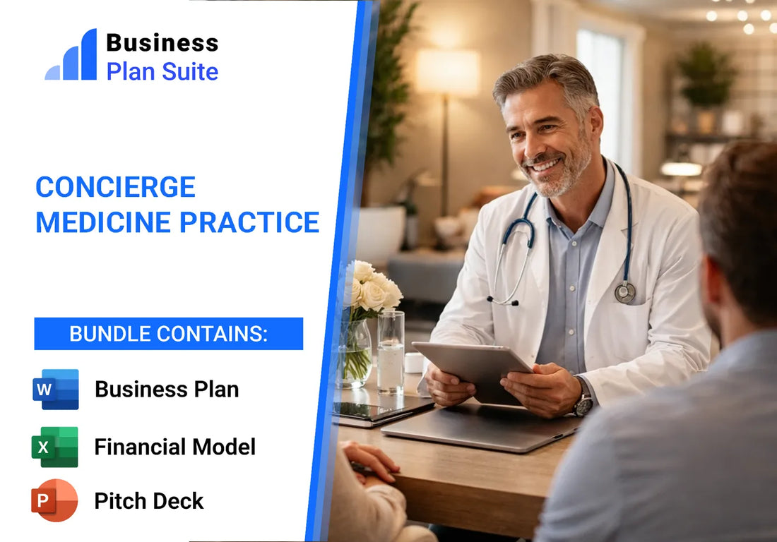 Concierge Medicine Practice Pitch Deck