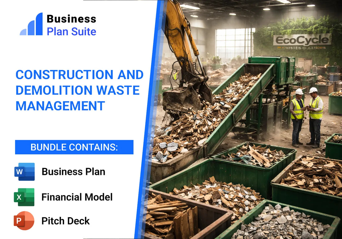 Construction And Demolition Waste Management Financial Model