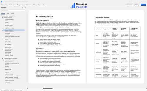 cryotherapy business plan products bpt