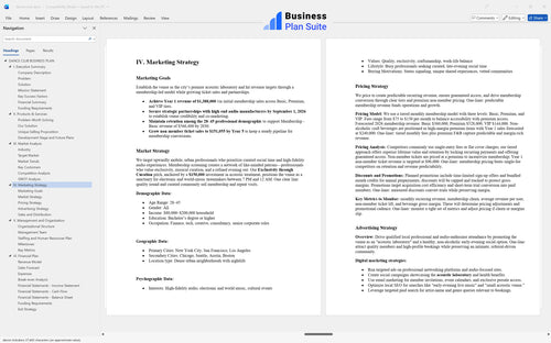 dance club business plan marketing strategy bpt