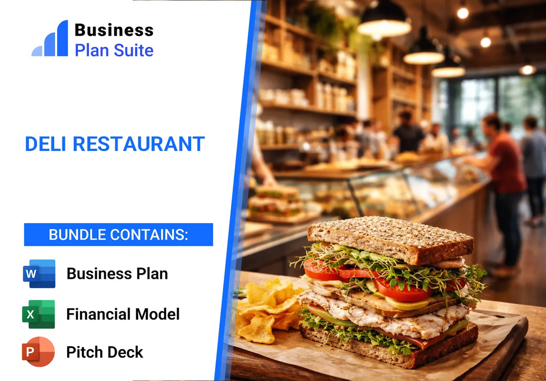Deli Restaurant Financial Model