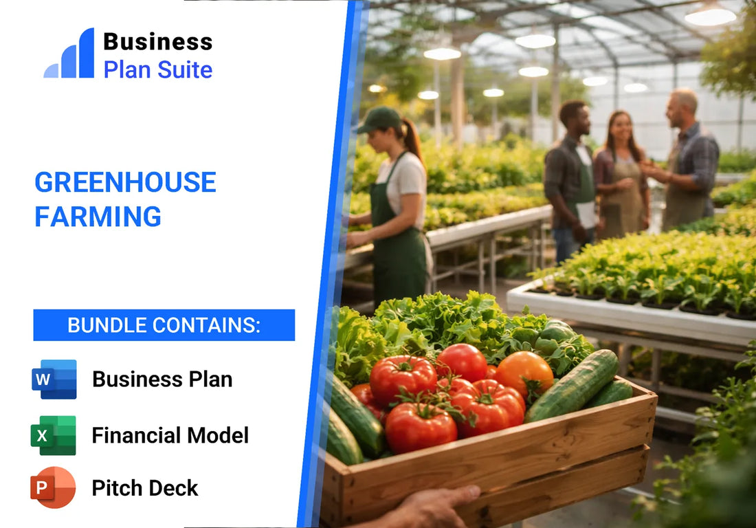 Greenhouse Farming Business Plan