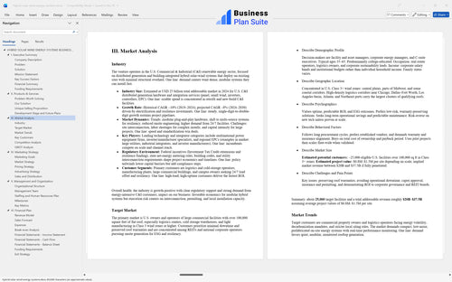 hybrid solar wind energy systems business plan market analysis bpt