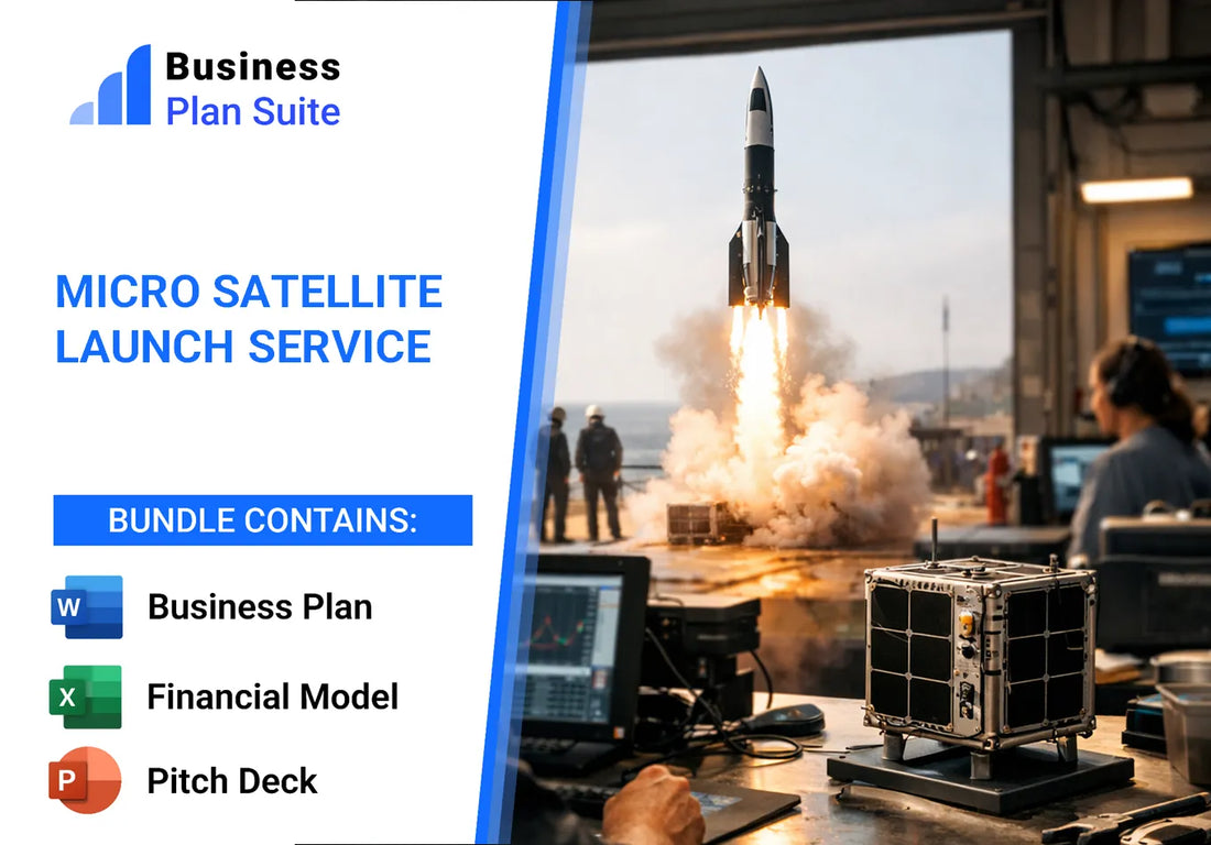 Micro Satellite Launch Service Pitch Deck