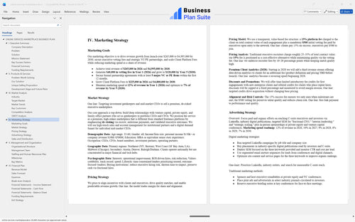 online services marketplace business plan marketing strategy bpt