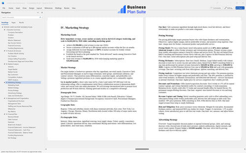 potato chips factory business plan marketing strategy bpt