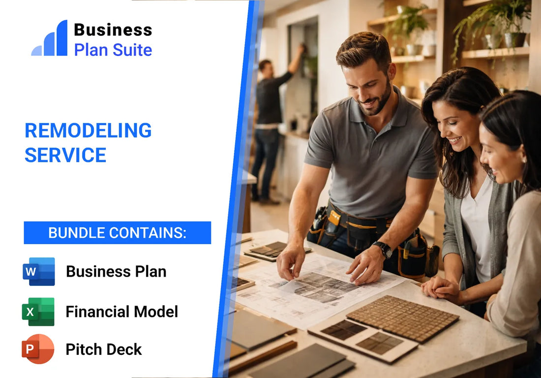 Remodeling Service Pitch Deck