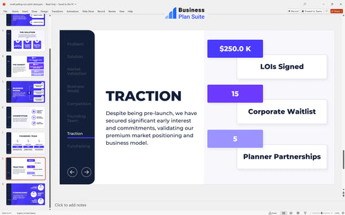 small petting zoo pitch deck traction slide bpt