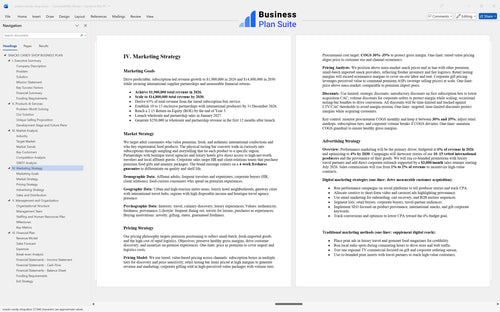 snacks candy shop business plan marketing strategy bpt