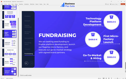 tailor pitch deck fundraising slide bpt